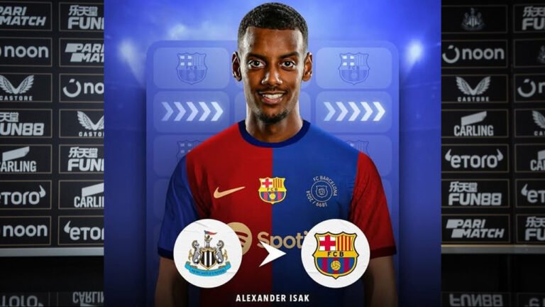 Barcelona Incar Alexander Isak