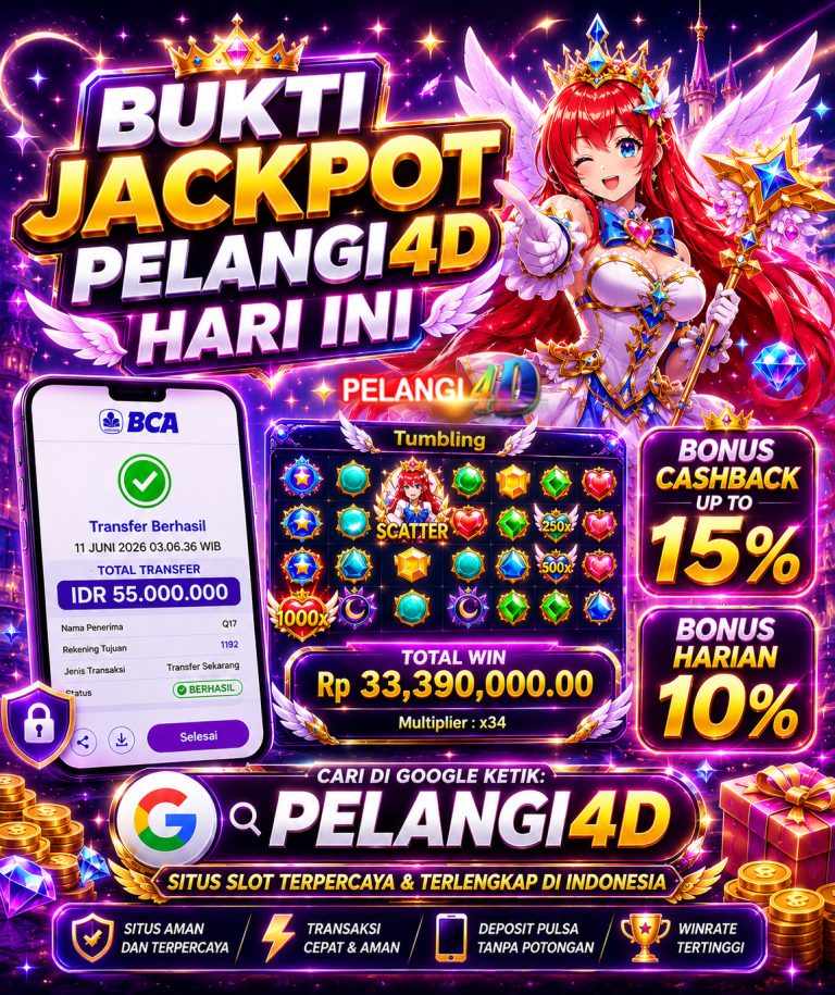 BUKTI JACKPOT KEMENANGAN SLOT PRAGMATIC PLAY 11 JUNI 2026