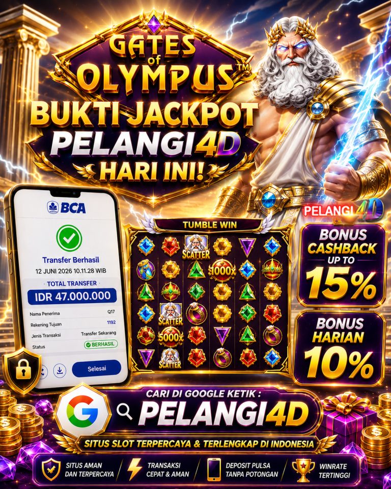 BUKTI JACKPOT KEMENANGAN SLOT PRAGMATIC PLAY 12 JUNI 2026