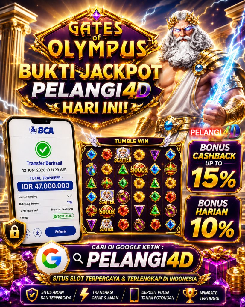 BUKTI JACKPOT KEMENANGAN SLOT PRAGMATIC PLAY 12 JUNI 2026