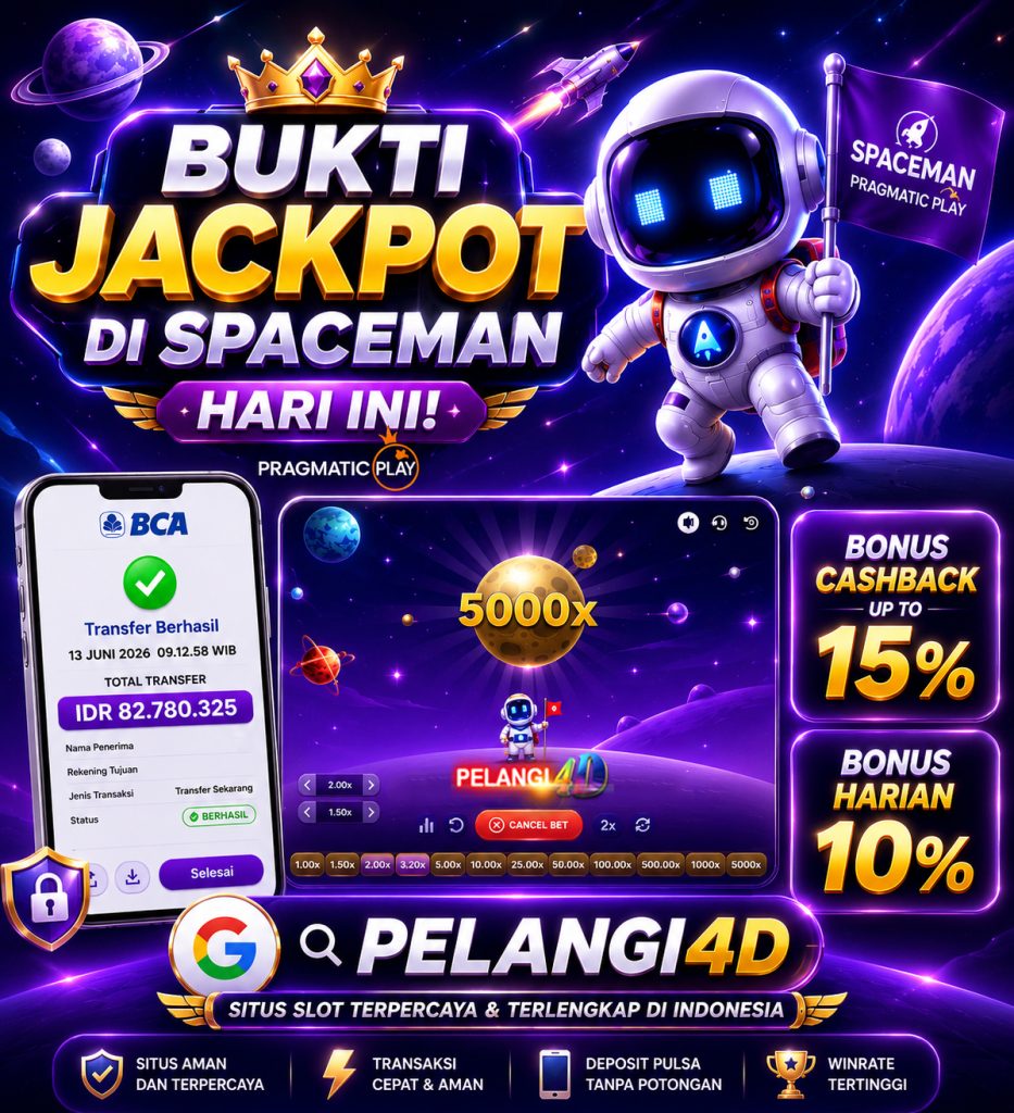 BUKTI JACKPOT SLOT PRAGMATIC CRASH SPACEMAN 13 JUNI 2026